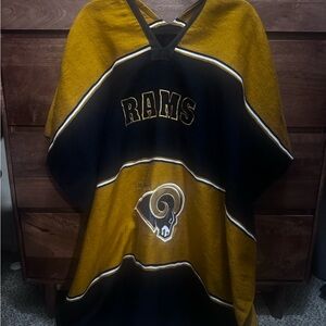 Rams Poncho with Logo